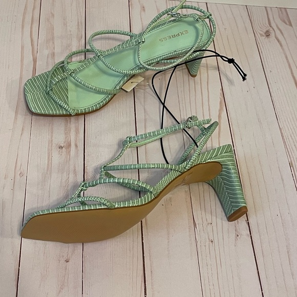 Express Strappy Heels - Picture 4 of 14